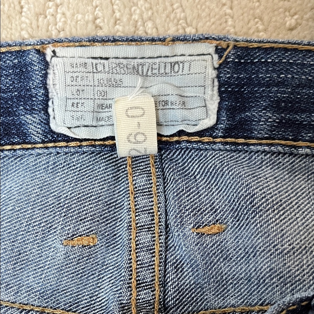 Current/Elliott the boyfriend women’s jeans size 26-0 - Picture 3 of 3